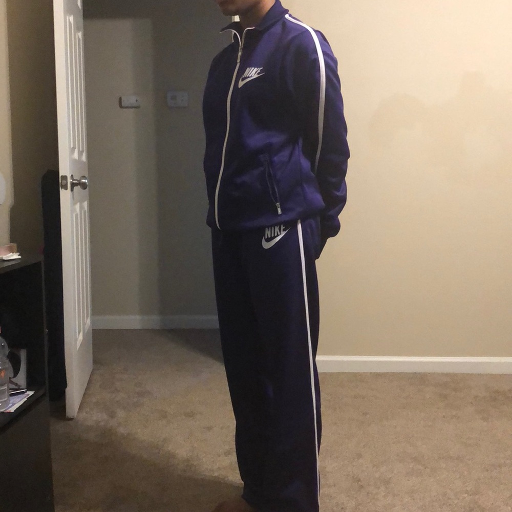 Bike deep purple sweatsuit